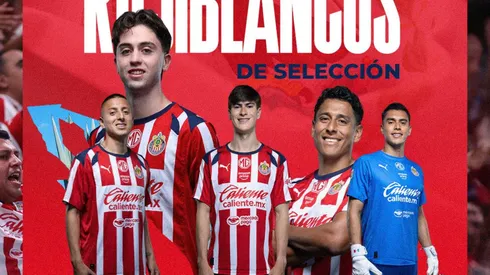 Los convocado de Chivas para el Mundial 2026