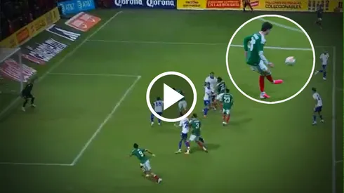 Asistencia de crack de Brian Gutiérrez.