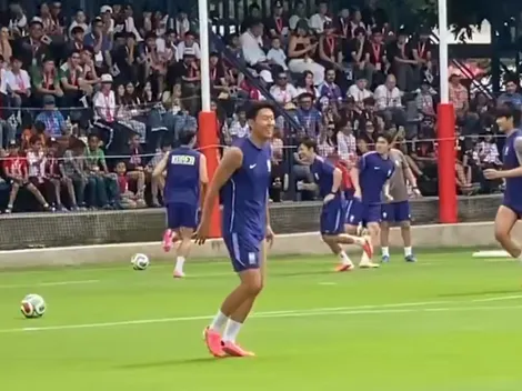 Fuerzas Básicas de Chivas le dan cálida bienvenida a Son Heung-Min
