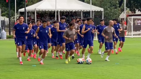 Corea del Sur ya se entrena en Verde Valle.
