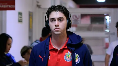 Brian Gutiérrez no estuvo borrado en Chivas.