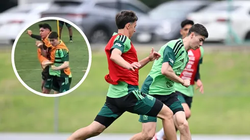 Armando González entrenó con la Selección Mexicana.