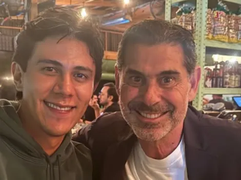 Se reencontraron Hierro y JJ Macías