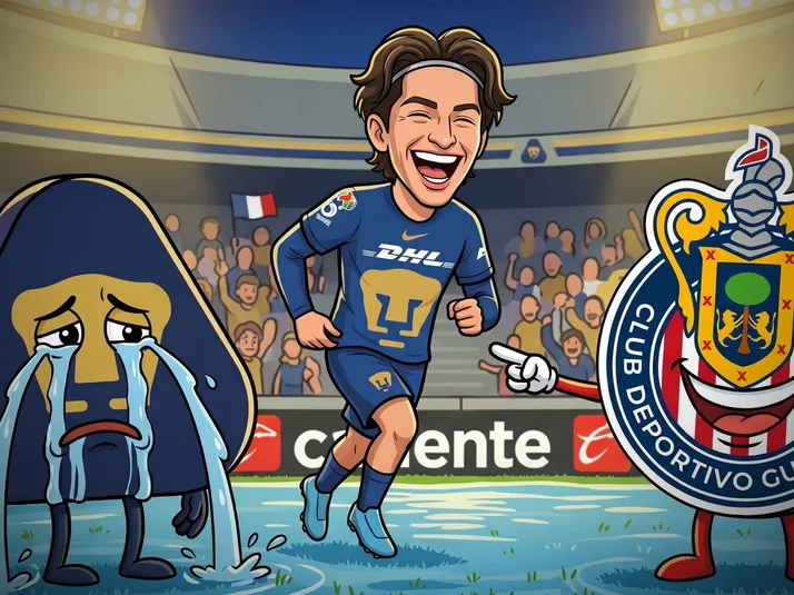 El enojo de Pumas por la venta de Jordan Carrillo a Chivas
