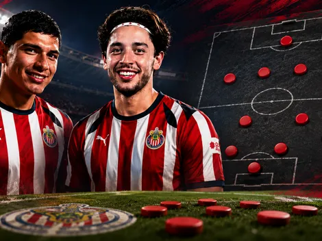 Probable alineación de Chivas con Castañeda y Carrillo
