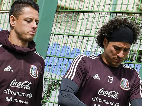 El gesto de Chicharito al referirse a Ochoa en el Mundial 2026