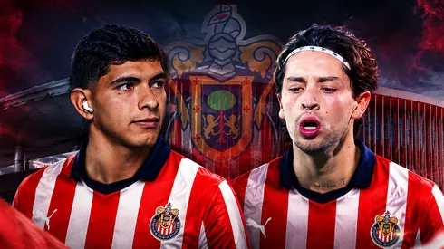 Kevin Castañeda y Jordan Carrillo ausentes en la pretemporada de Chivas.