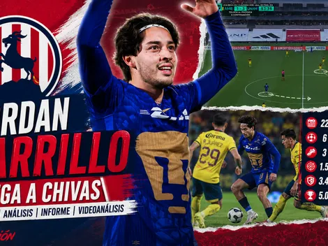 Así jugó Jordan Carrillo contra América en Liguilla