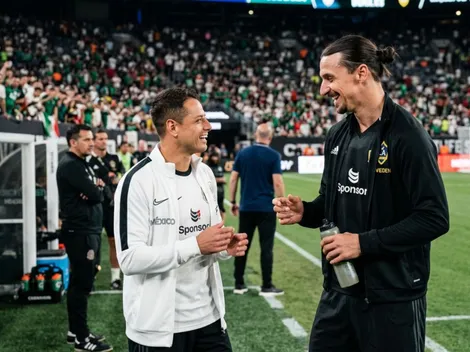 La conversación entre Chicharito y Zlatan Ibrahimović
