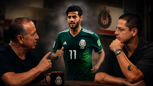 Chicharito Hernández y su padre elogiaron a Chicharito Hernández.