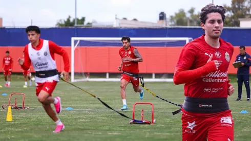 Chivas trabaja con mucha intensidad