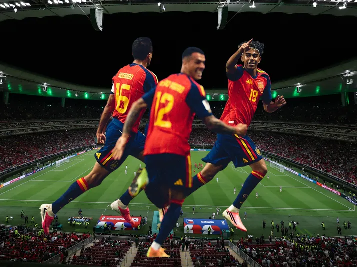 Selección de España queda maravillada ante el Estadio Akron
