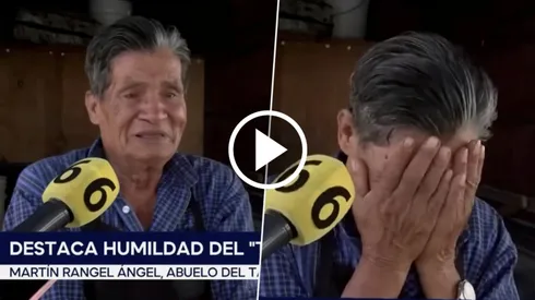 Abuelo de Raúl Rangel rompió en lágrimas al hablar sobre el Tala.