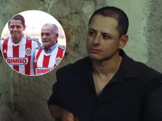 La emotiva plática de Chicharito con su padre