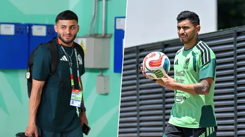 Alexis Vega y Orbelín Pineda recibieron fuertes bromas.