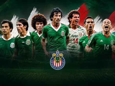 Los 9 jugadores de Chivas que convirtieron en Mundiales