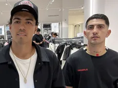 Érick Gutiérrez y Víctor Guzmán fueron captados antes de su presentación con Toluca