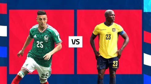 México enfrente a Ecuador por el Mundial 2026.