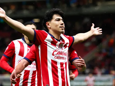 Los cinco goles de Érick Gutiérrez en Chivas