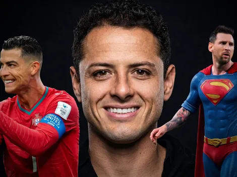 Chicharito comparó a Messi y Cristiano con superhéroes