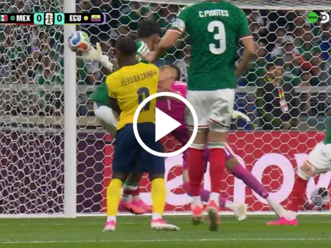 La atajada del Tala Rangel ante Ecuador