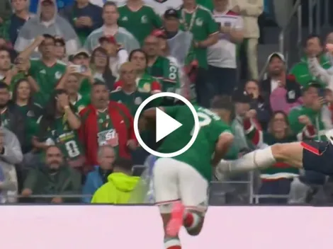 ¡Era roja! Duro planchazo de Rice contra Romo