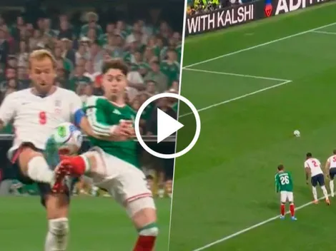 Raúl Jiménez convierte el penal provocado por Harry Kane sobre Brian Gutiérrez