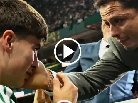 ¡Quiebra el alma! Así lloró Armando González con Chicharito Hernández