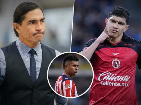 Paco Palencia pone a Kevin Castañeda sobre Efraín Álvarez en Chivas