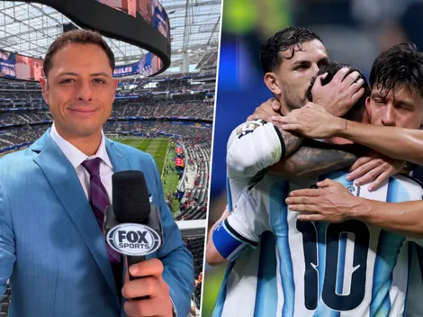 Chicharito aclaró su pelea con periodista argentino