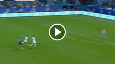 Daniel Ríos anotó golazo en Canadá.