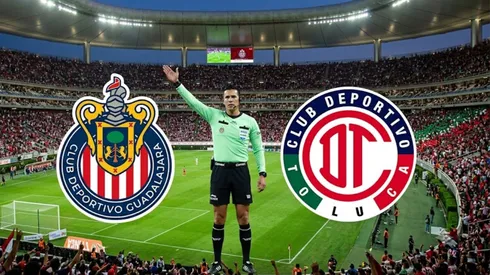 Definido el árbitro para el Chivas vs. Toluca