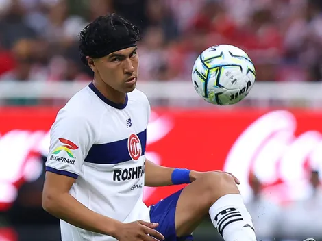 El gesto de Erick Gutiérrez con Gabriel Milito en el Chivas vs Toluca