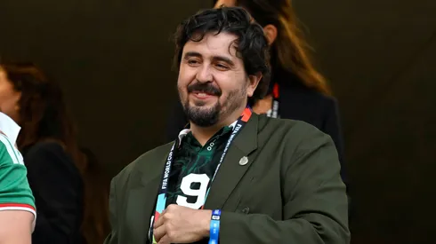 Amaury Vergara estuvo presente en la Final de la Copa del Mundo.
