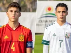 La foto viral de Hugo Camberos con Pau Cubarsí