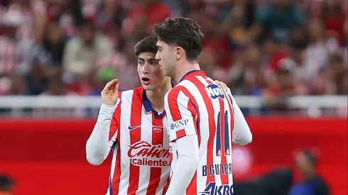 Zapopan, Jalisco, 18 de julio de 2026. , durante el partido correspondiente a la jornada 1 del torneo Apertura 2026 de la Liga BBVA MX, entre las Chivas Rayadas del Guadalajara y los Diablos Rojos del Toluca, realizado en el estadio Akron. Foto: Imago7/Cristian Hernandez