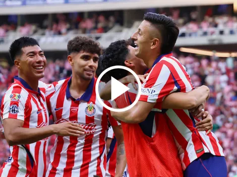 El agónico gol del Piojo Alvarado para darle el triunfo a Chivas sobre Bravos