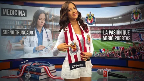 De la medicina a los foros: Karen Manzano y su amor por Chivas que la llevó a la TV