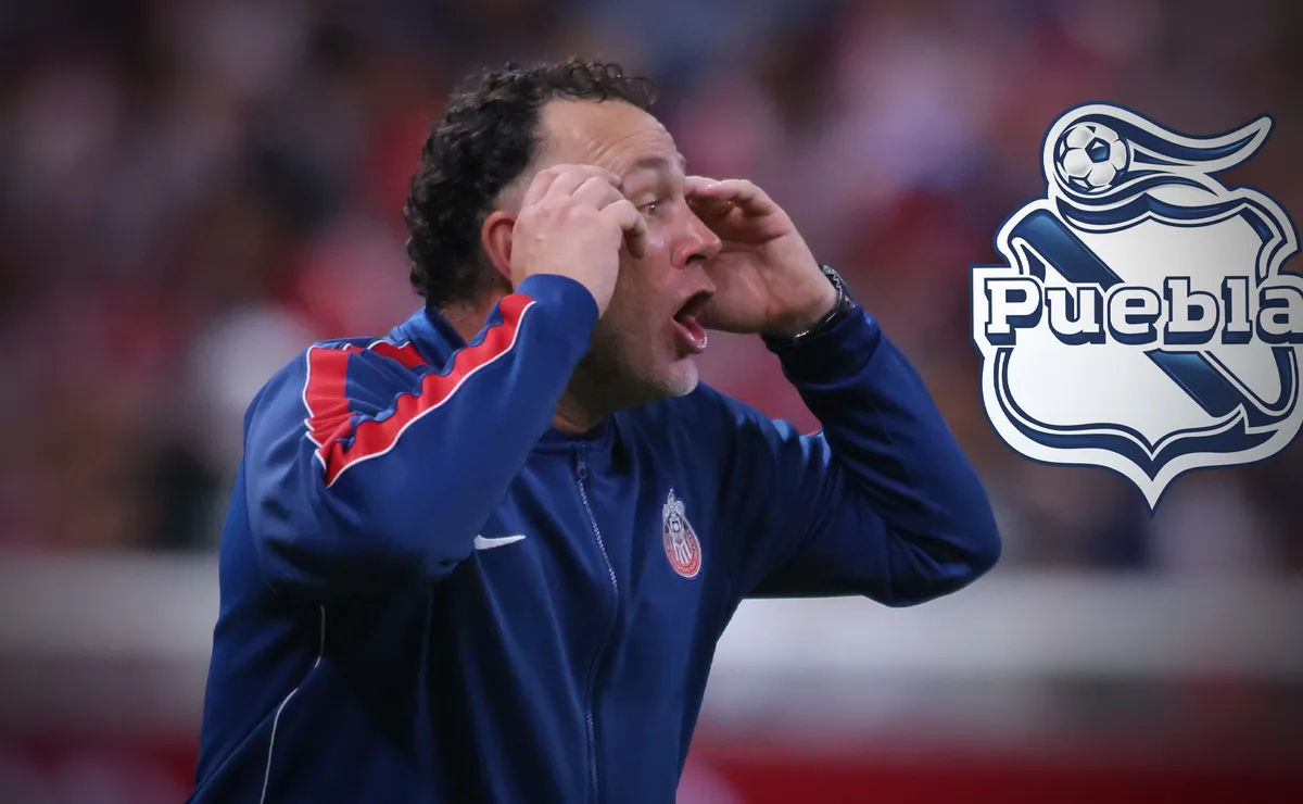 ¡Explotó! Gabriel Milito registró discusión con reportero tras empate entre Chivas vs. Puebla