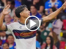 Luis Puente, ex-Chivas, anotó su primer gol ante Cruz Azul