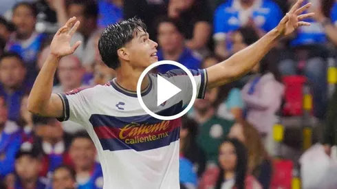 Luis Puente anotó su primer gol en la Liga MX.