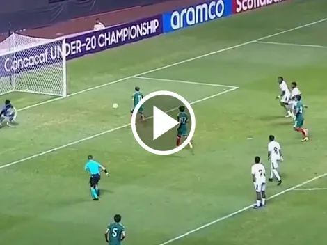 Así anotó Hugo Camberos un nuevo gol para el Tri