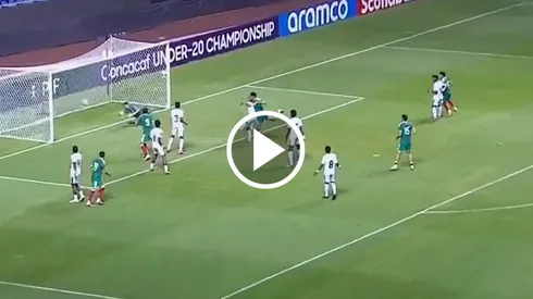 Canterano de Chivas anotó gol ante Panamá.