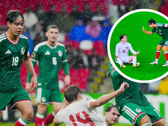 Samir Inda se hace viral por su burla al rival en el México vs Canadá