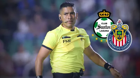 Árbitro que le "robó" a Chivas, fue designado contra Santos