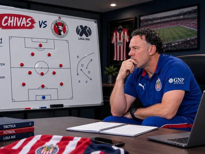 Alineaciones de Chivas vs. Xolos en la Jornada 5 del Apertura 2026