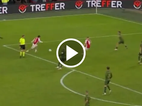 Mateo Chávez anota golazo en el AZ Alkaar vs Go Ahead Eagles