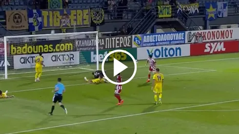 Así fue el gol que falló Armando González.