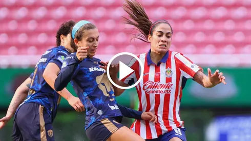 Chivas Femenil no pudo contra Pumas UNAM.