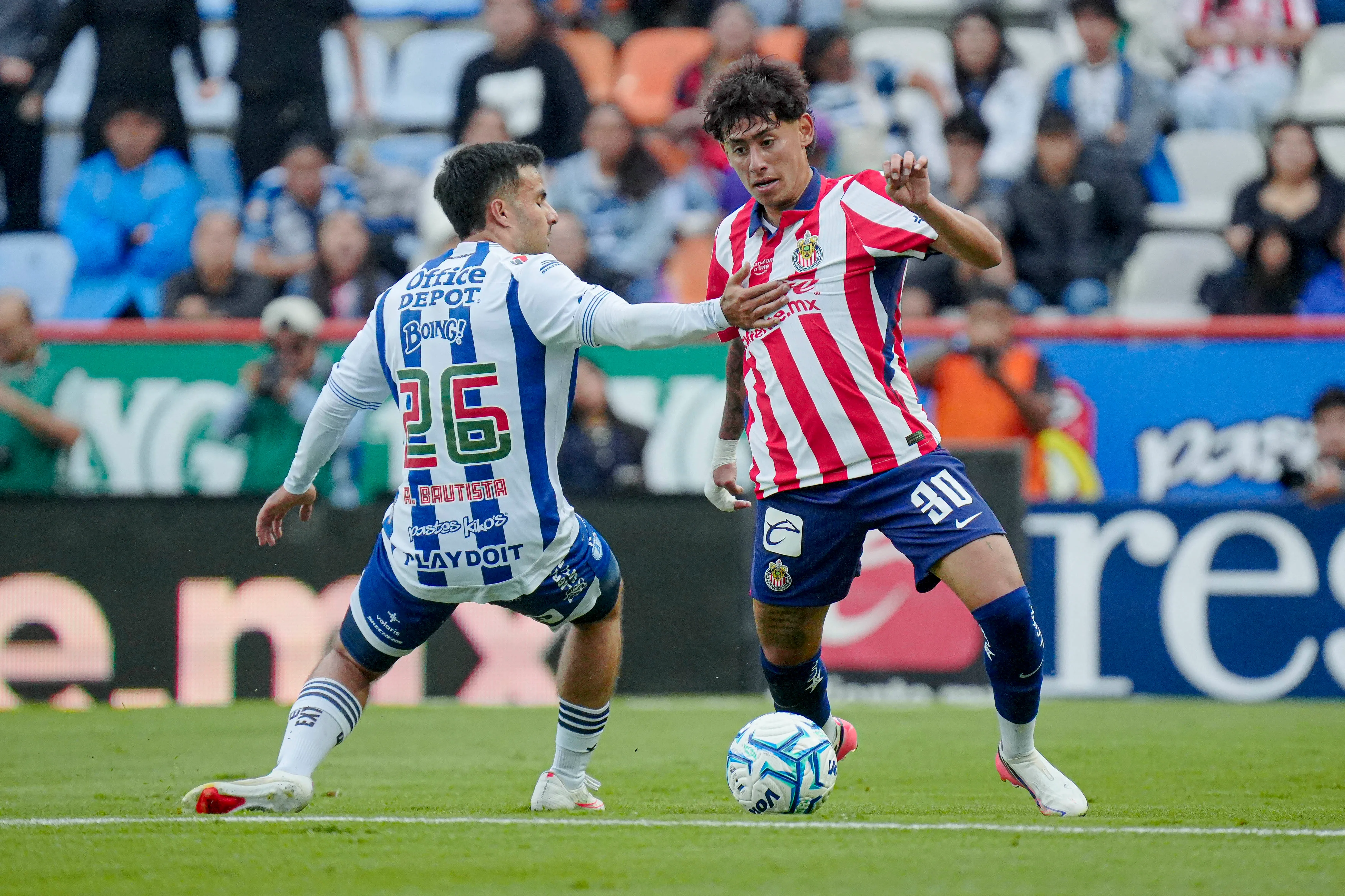 Santiago Sandoval contra Pachuca.